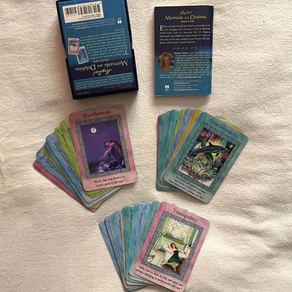 “Magical Mermaids & Dolphins” Oracle Cards - Picture 7 of 7